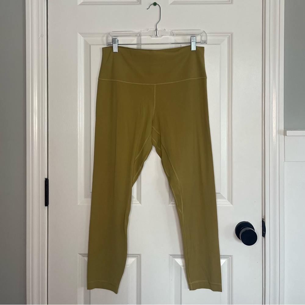 Lululemon Women’s Dark Mustard Yellow Align Leggings